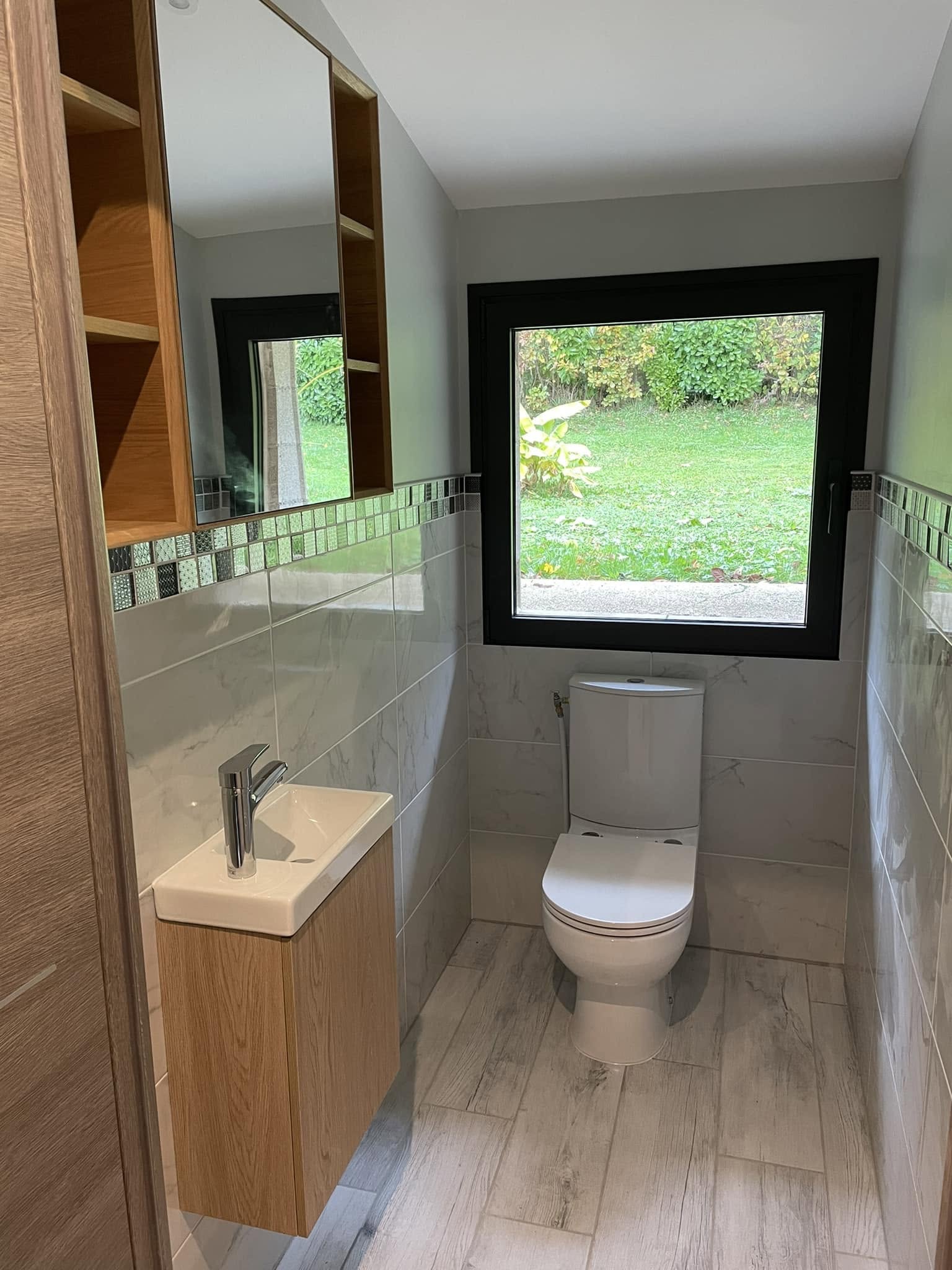 Salle de bain rénovée par CMI