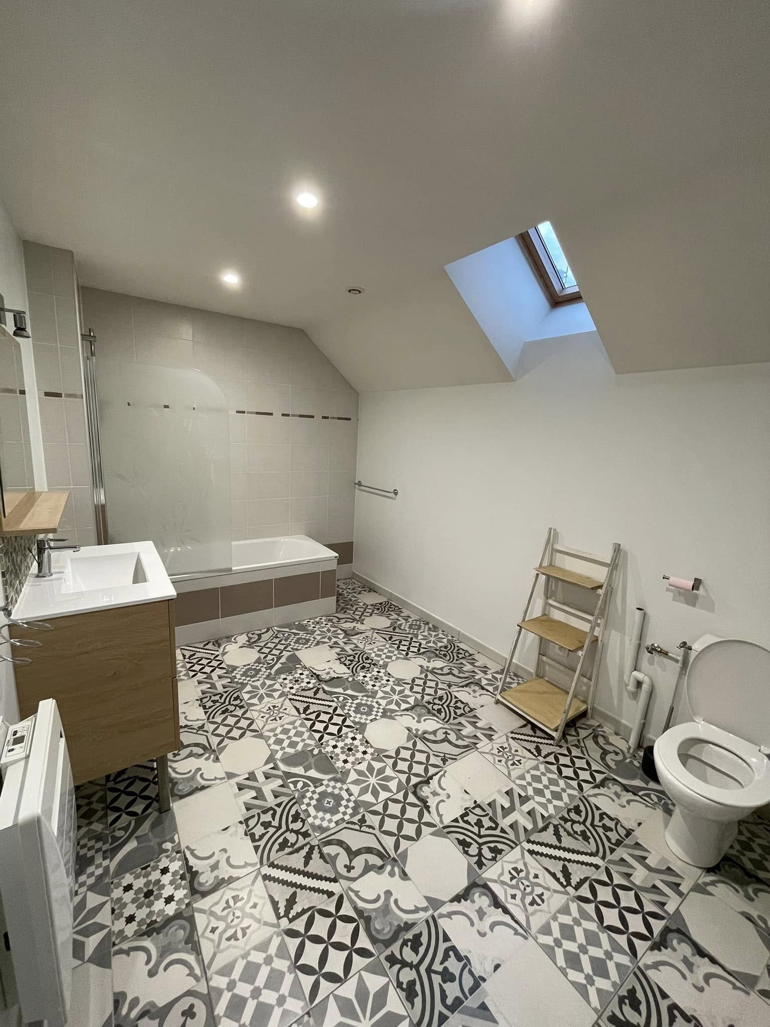Salle de bain rénovée par CMI